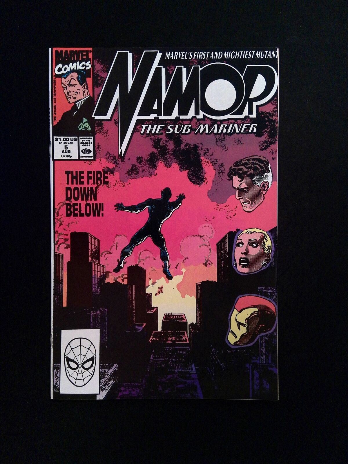 Namor the Sub-Mariner #5 Marvel Comics 1990 NM