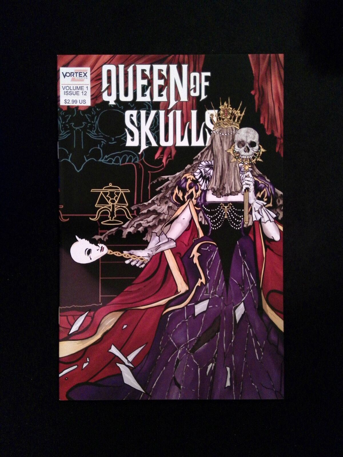 Queen Of Skulls #12 Vortex Comics 2022 NM-