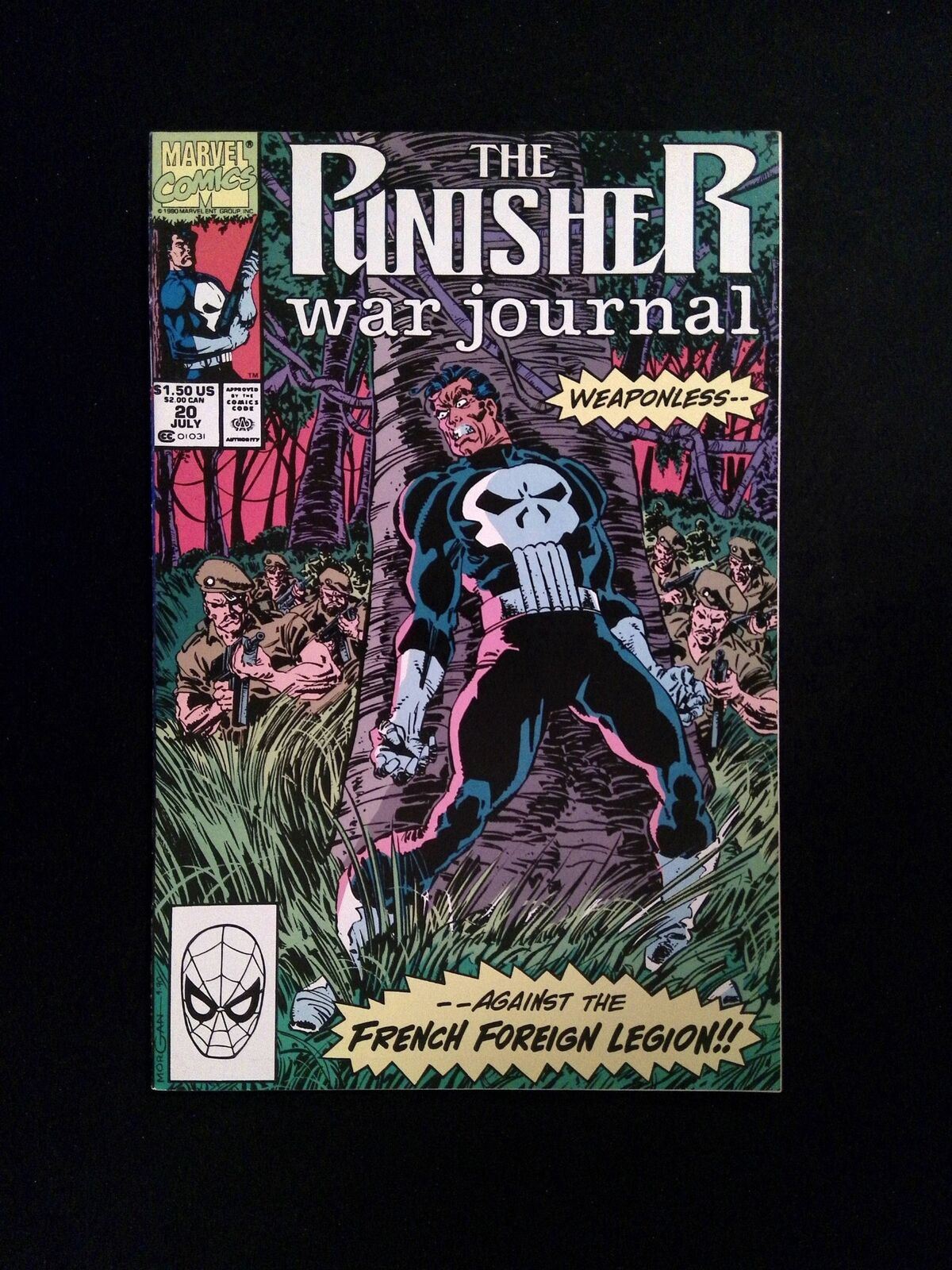 Punisher War Journal #20 MARVEL Comics 1990 VF/NM
