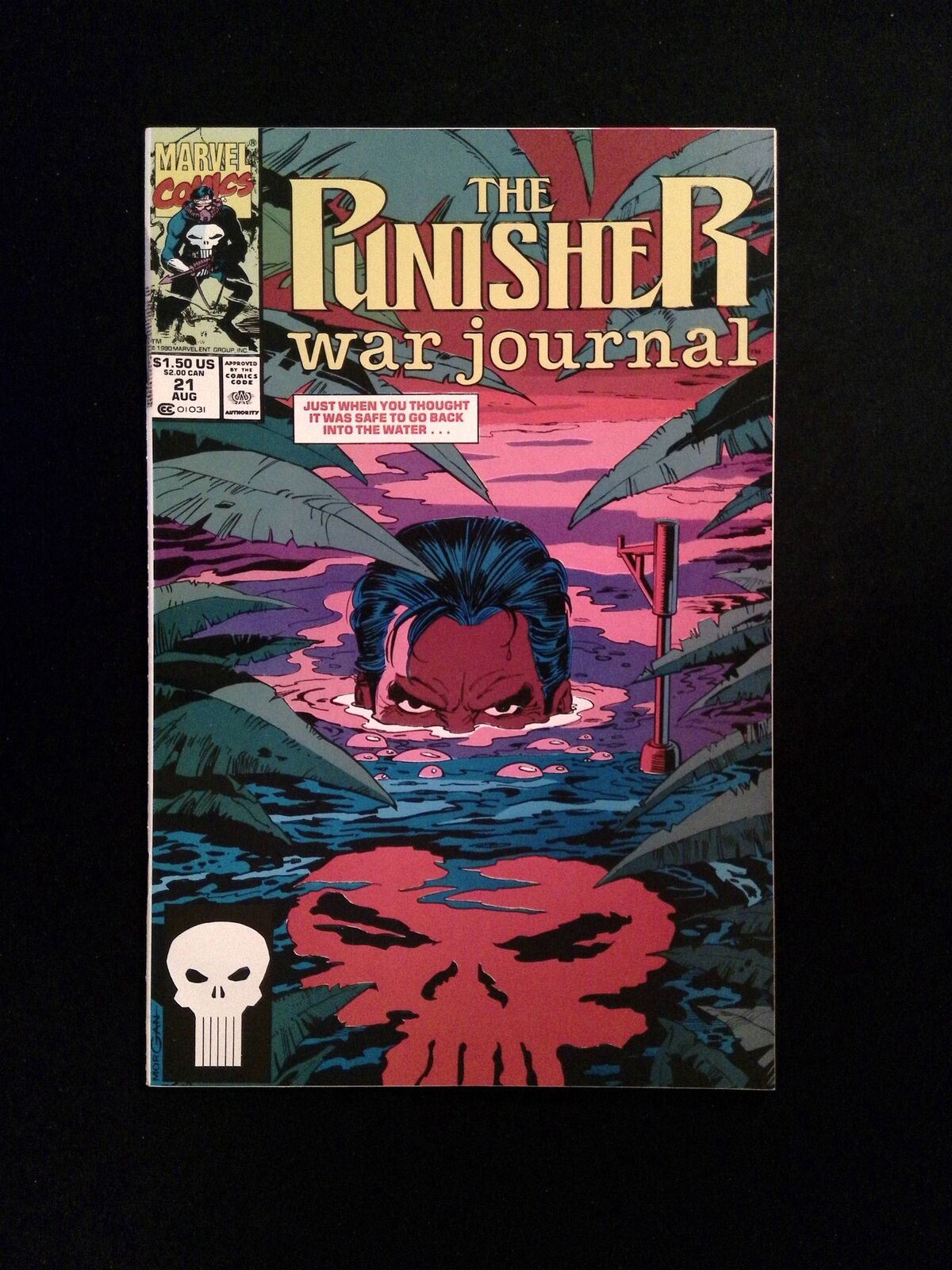 Punisher War Journal #21 MARVEL Comics 1990 NM
