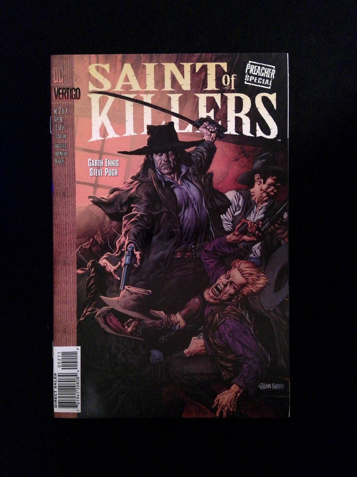 Preacher Special Saint Of Killers #2 DC/VERTIGO Comics 1996 VF/NM
