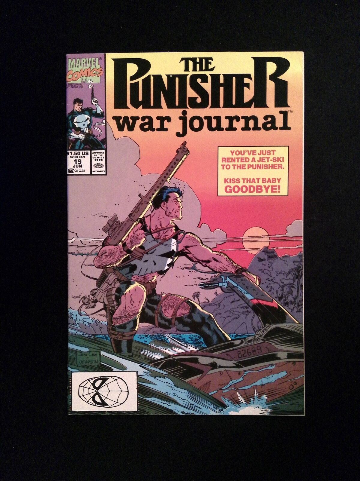 Punisher War Journal #19 MARVEL Comics 1990 VF/NM