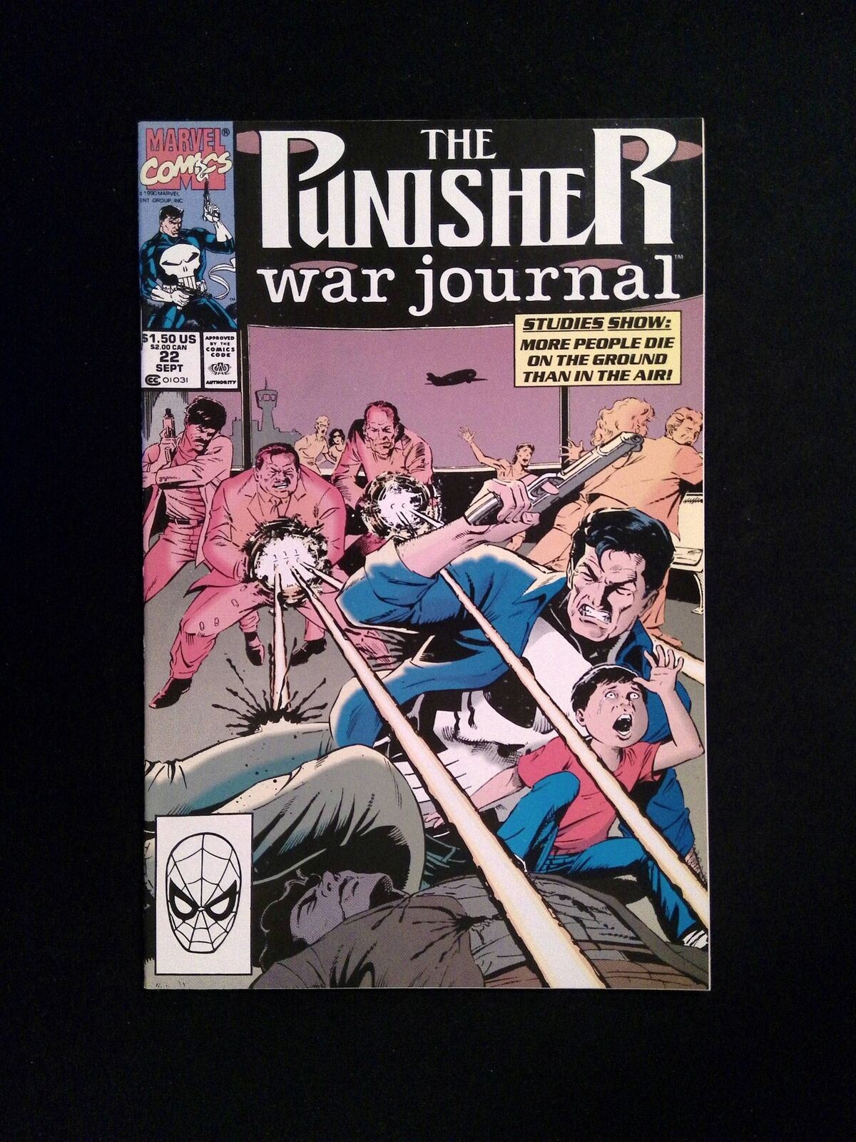 Punisher War Journal #22 MARVEL Comics 1990 NM-