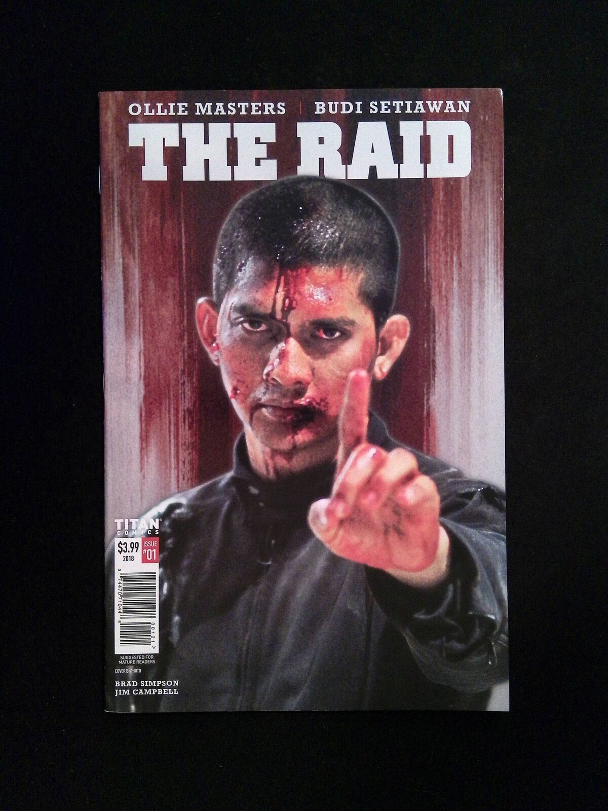 Raid #1B Titan Comics 2018 NM- Setiawan Variant
