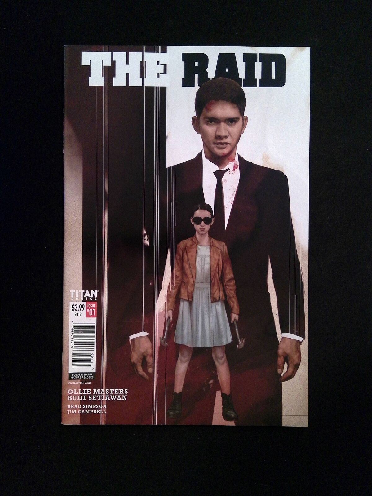 Raid #1 Titan Comics 2018 NM