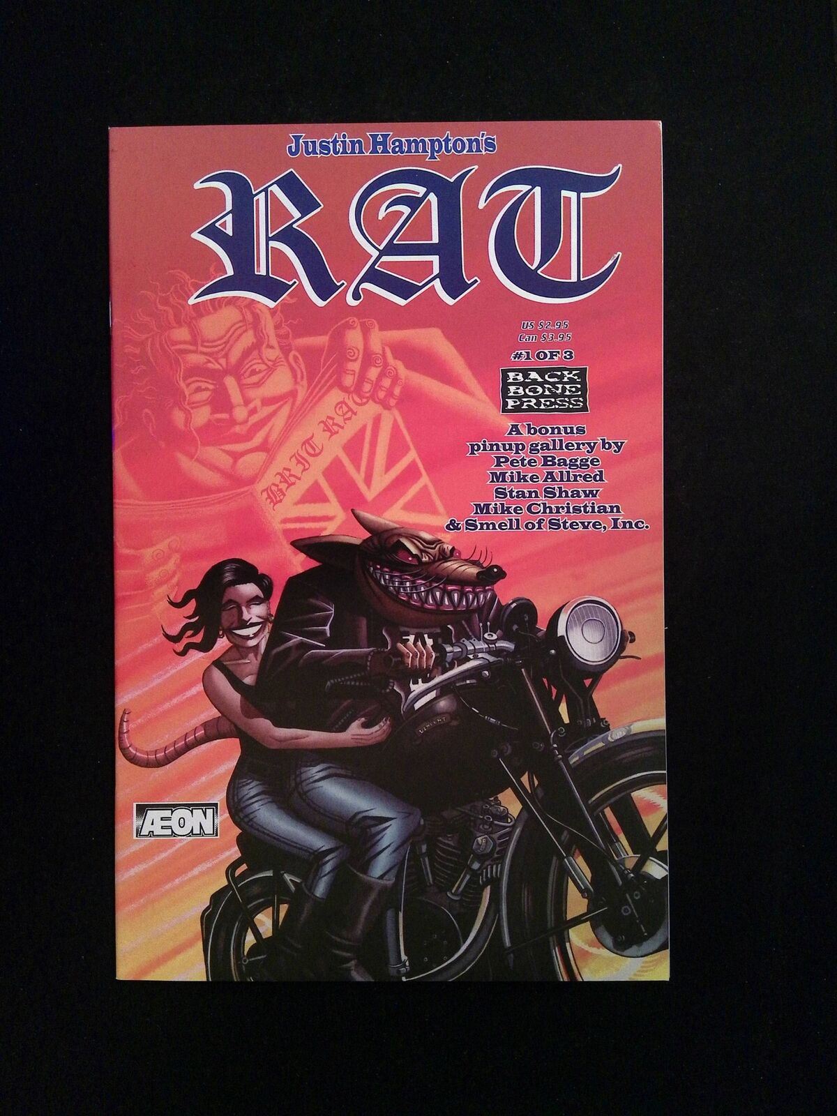 Rat Preview #1 AEON Comics 1997 NM