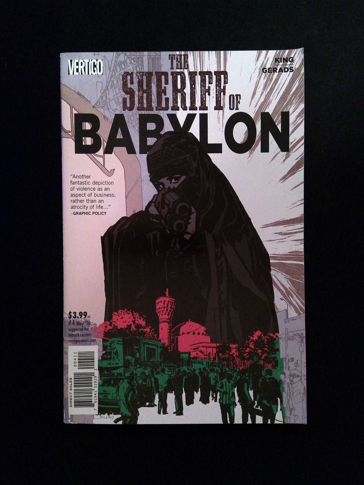 Sheriff Of Babylon #4 DC Comics 2016 VF/NM