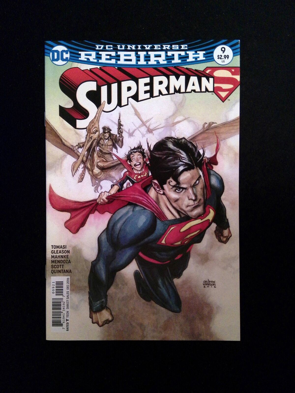 Superman #9B (4TH SERIES) DC Comics 2016 NM ROBINSON VARIANT