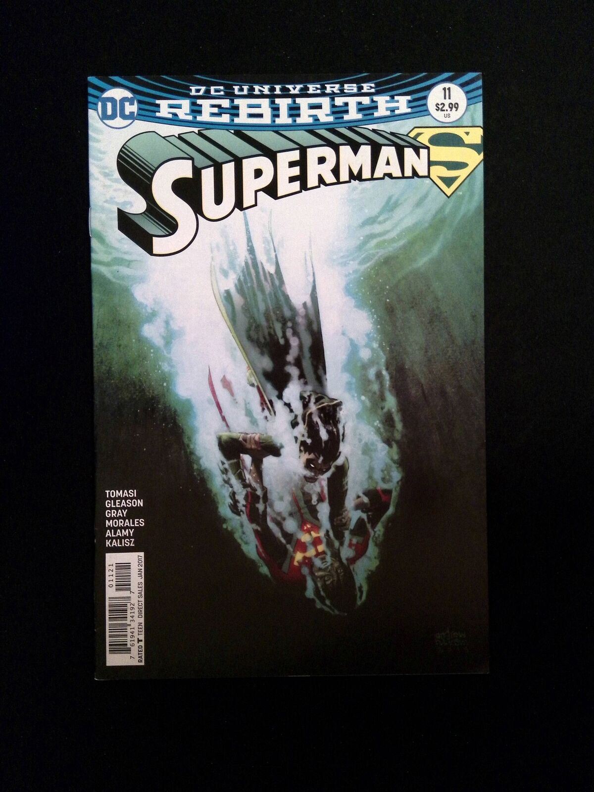Superman #11B (4TH SERIES) DC Comics 2017 VF+ ROBINSON VARIANT