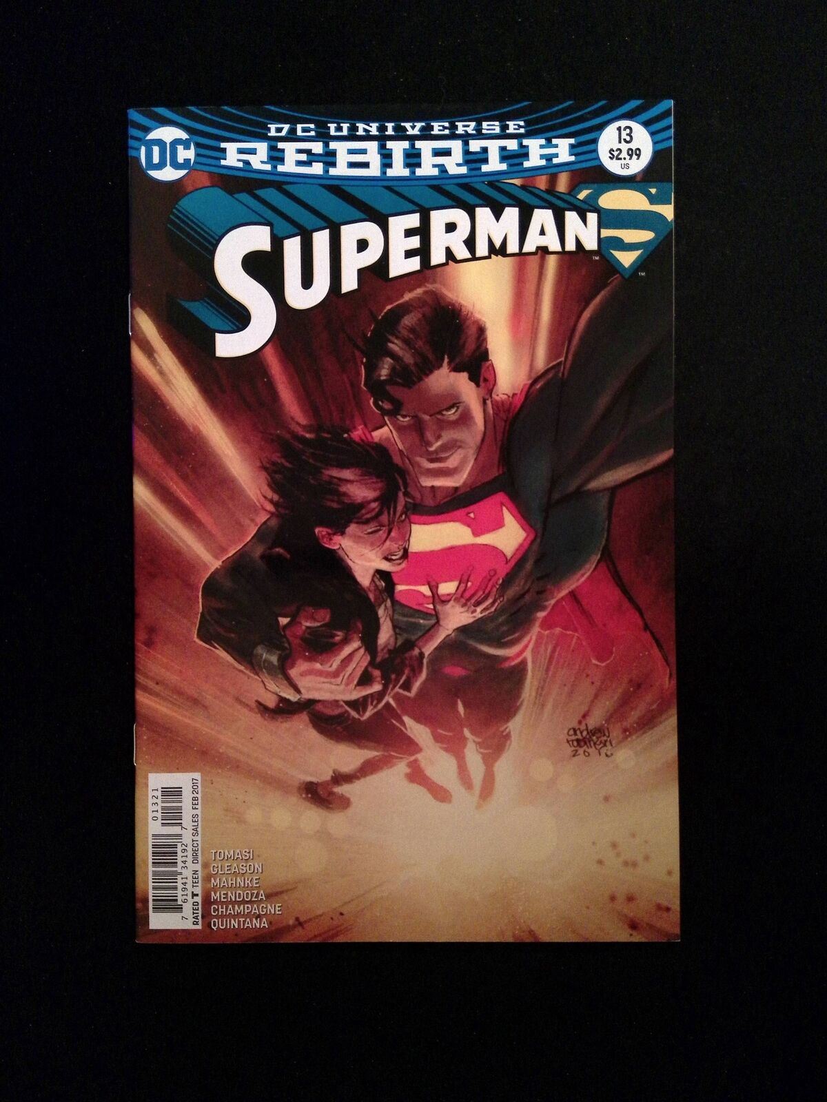 Superman #13B (4TH SERIES) DC Comics 2017 NM ROBINSON VARIANT