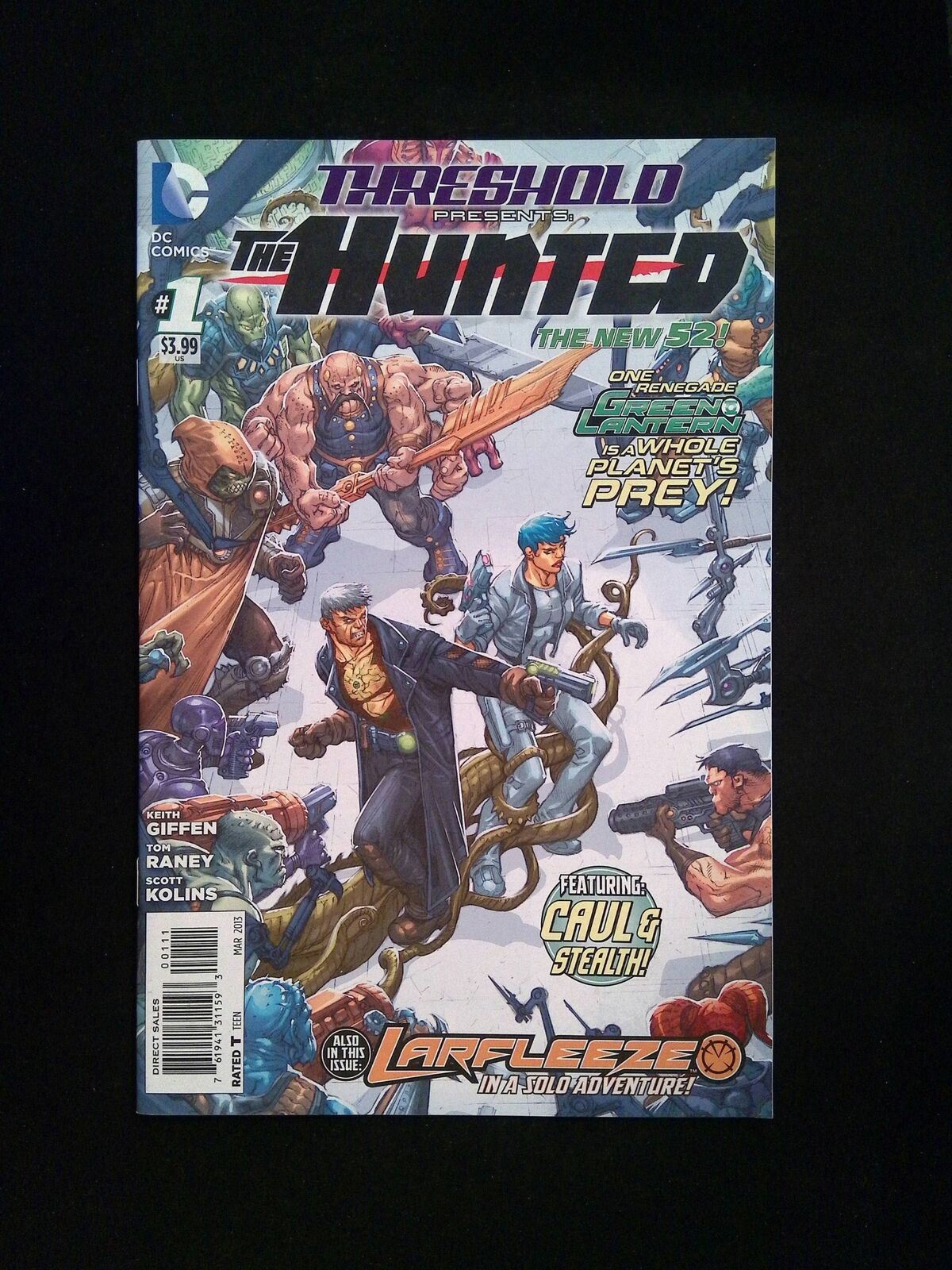 Threshold #1 DC Comics 2013 NM