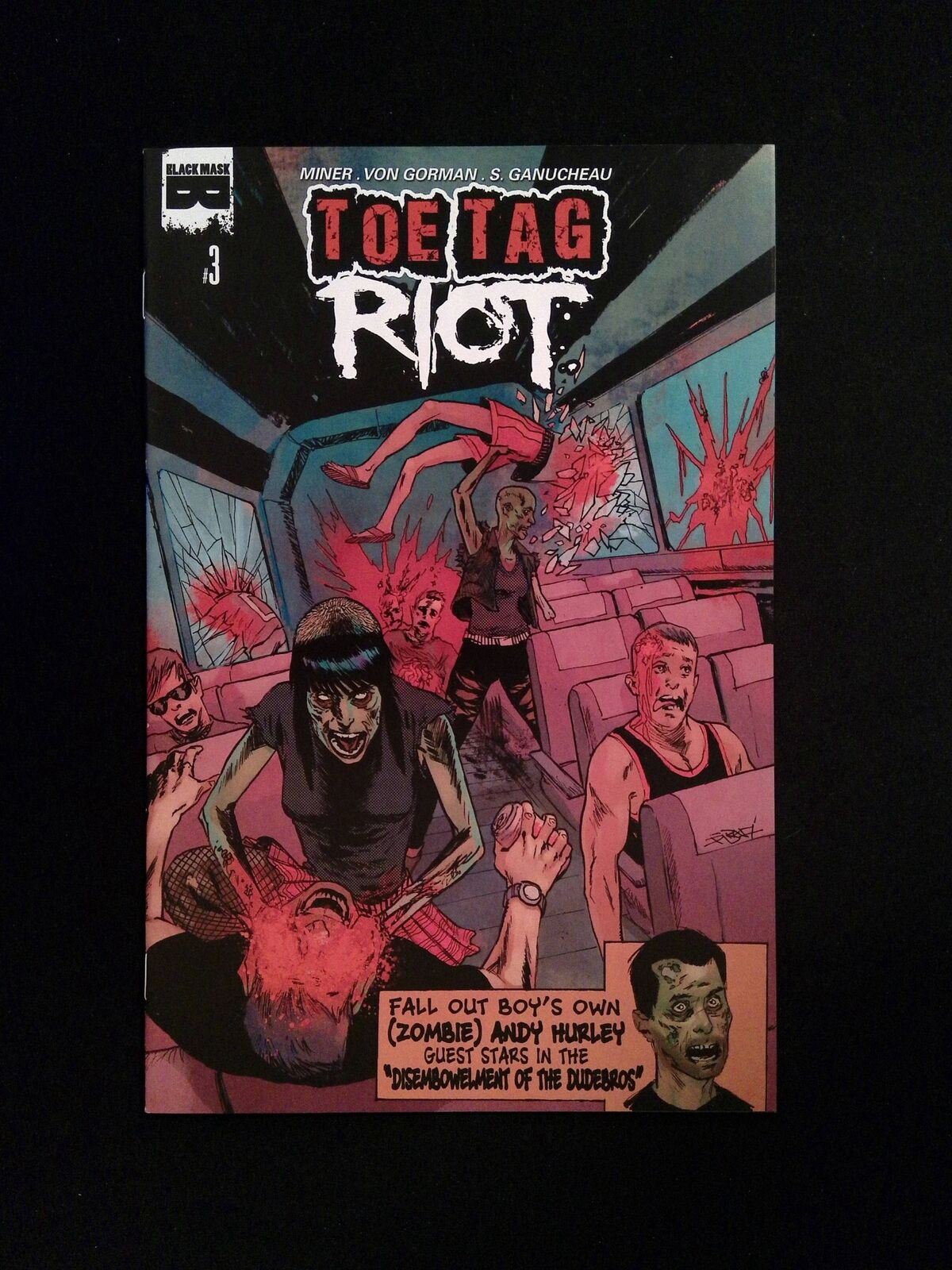 Toe Tag Riot #3 Black Mask Comics 2015 NM