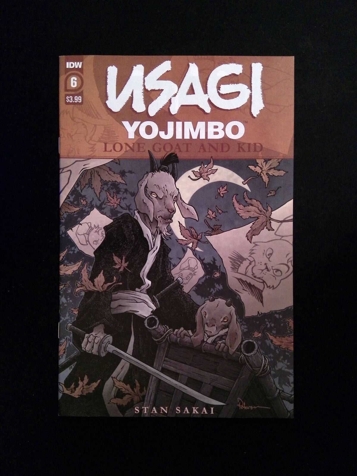 Usagi Yojimbo Lone Goat and Kid #6 IDW Comics 2022 NM-