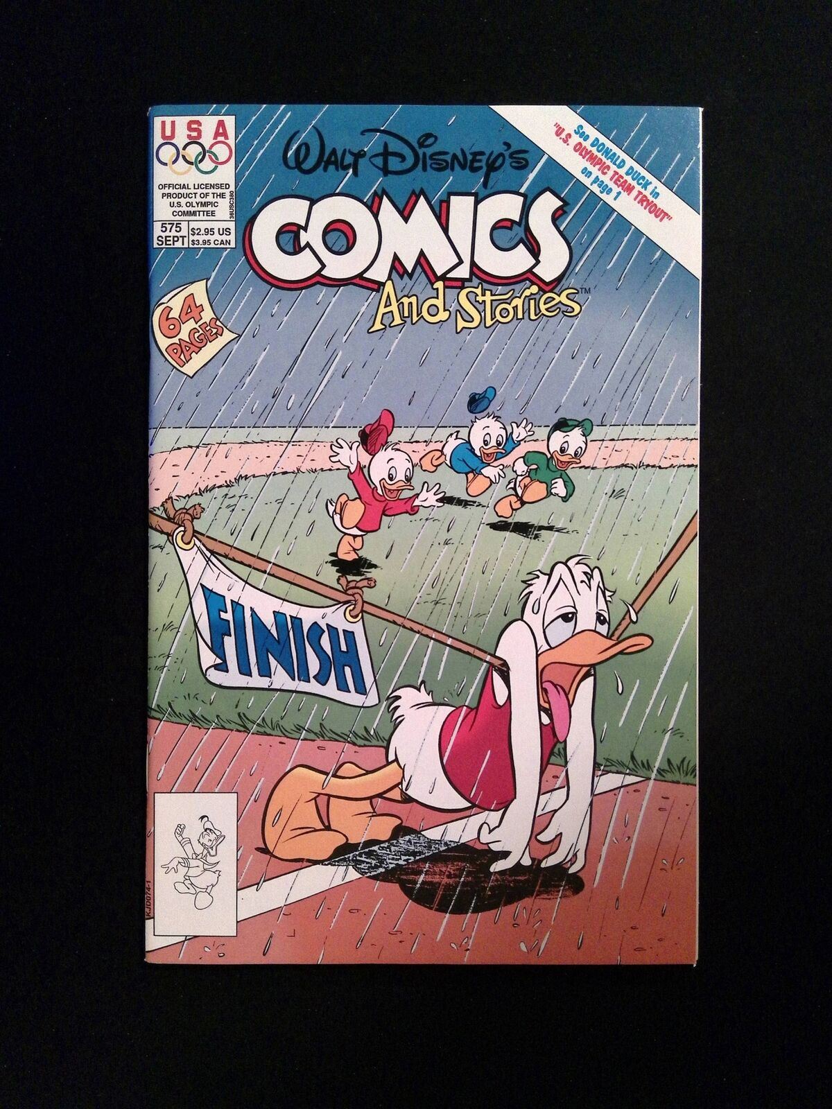 Walt Disney's Comics And Stories #575 DELL/GOLD KEY Comics 1992 VF/NM