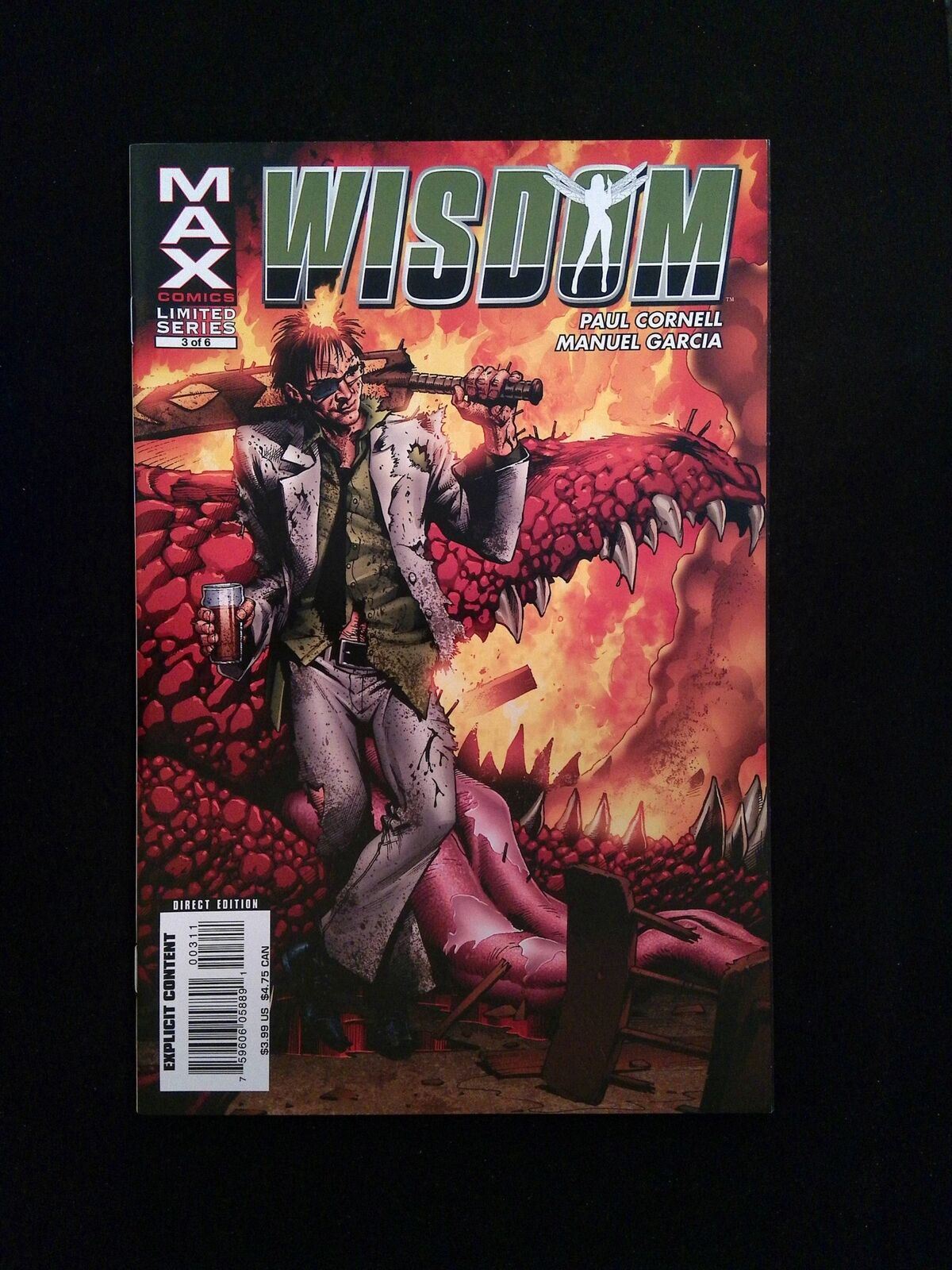 Wisdom #3 MARVEL Comics 2007 NM+