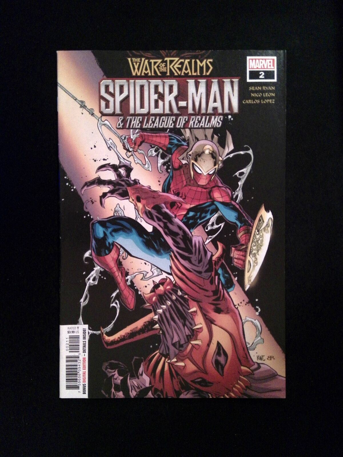 War of the Realms Spider-Man and the League of the Realms #2 Marvel 2019 VF/NM
