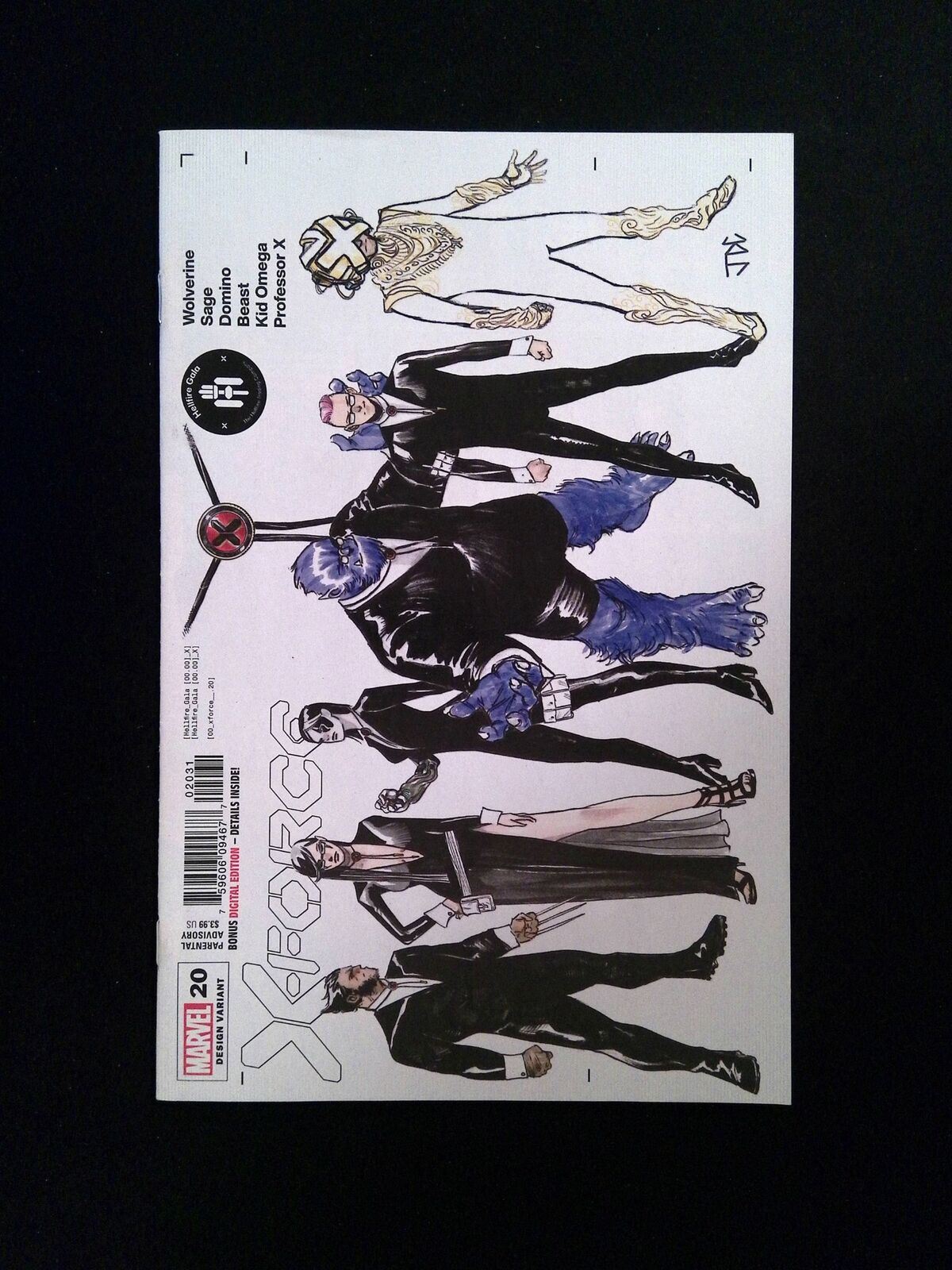 X-Force #20C MARVEL Comics 2021 VF+ CASSARA VARIANT