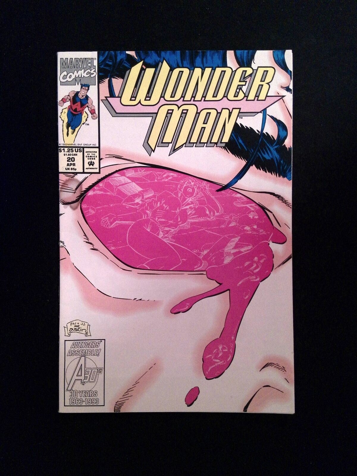 Wonder Man #20 MARVEL Comics 1993 VF+