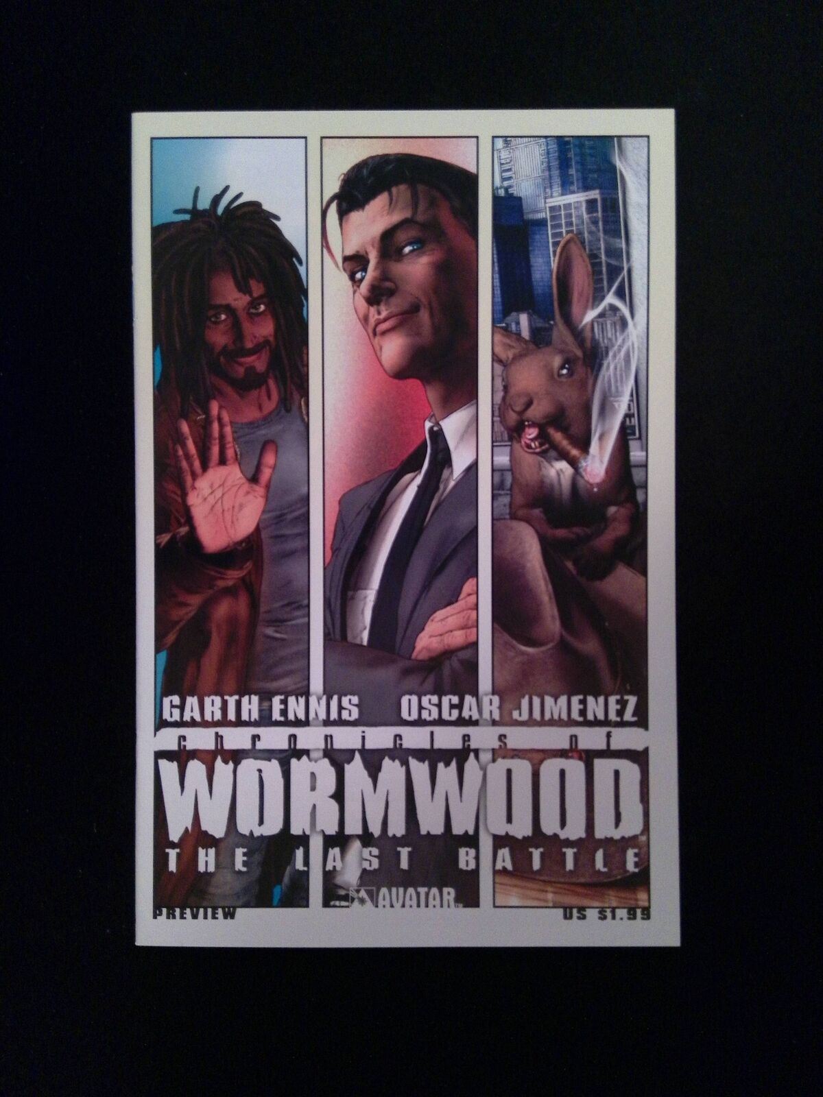 Chronicles of Wormwood the Last Battle Preview #0 Avatar Comics 2009 NM