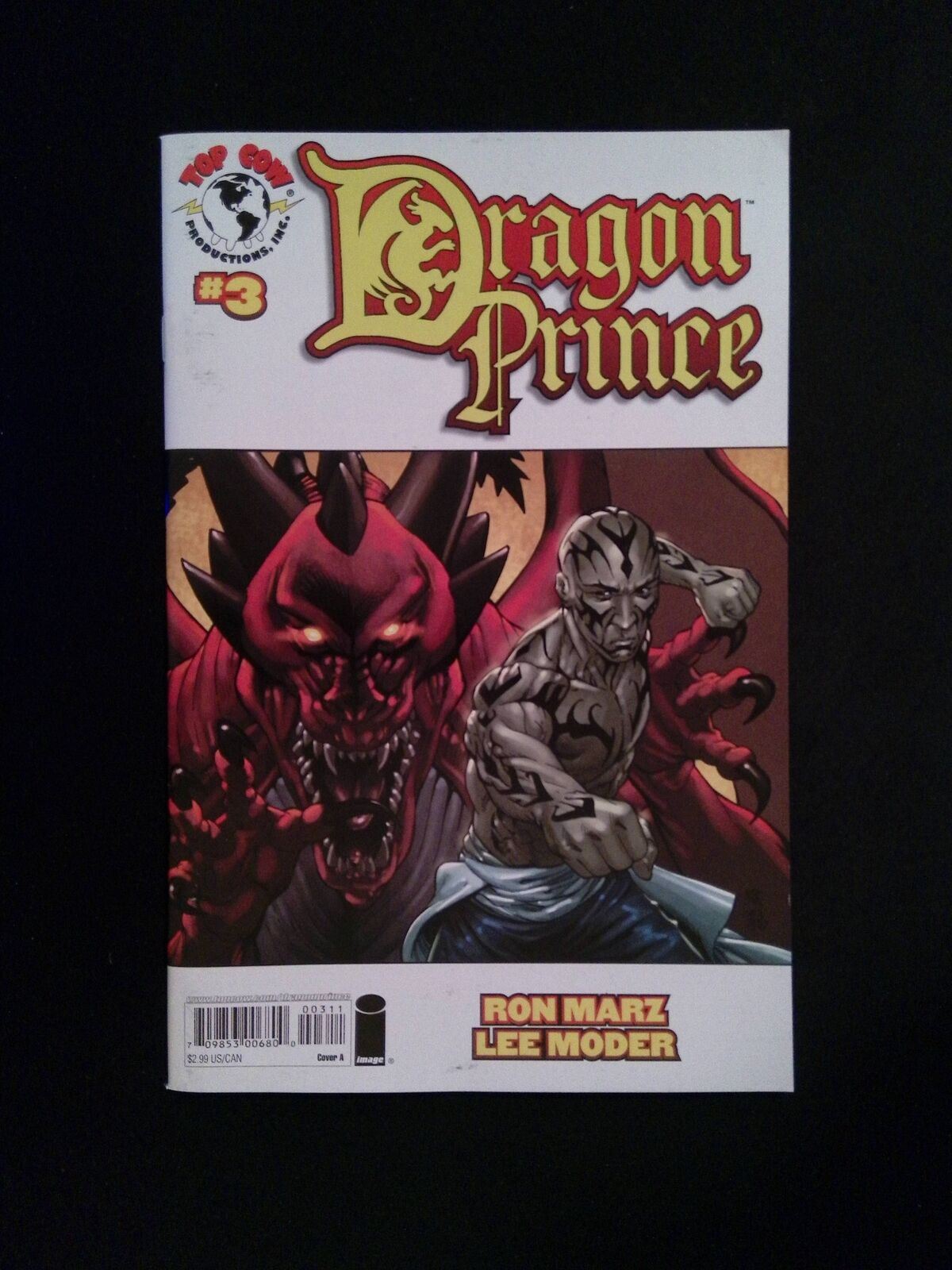 Dragon Prince #3 Top Cow Comics 2008 VF+