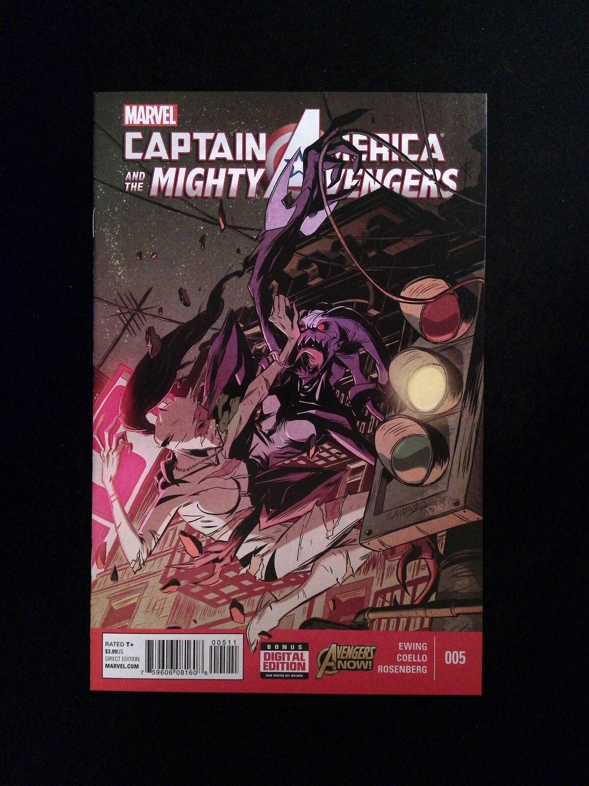 Captain America and the Mighty Avengers #5 MARVEL Comics 2015 NM