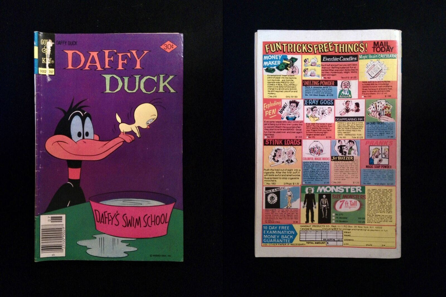 Daffy Duck #109 Dell/Gold Key Comics 1977 FN/VF Newsstand