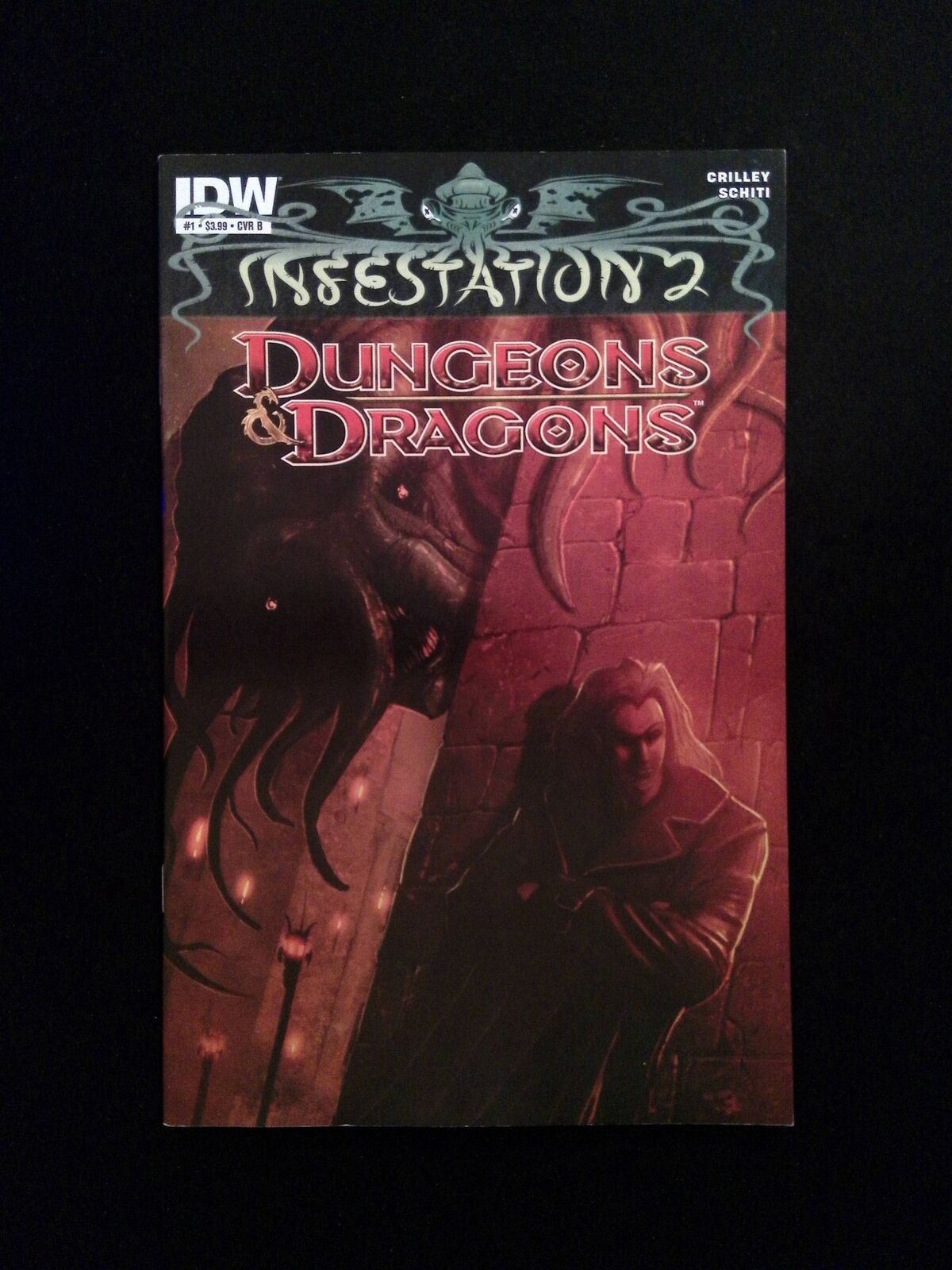 Dungeons And Dragons Infestation #1B IDW Comics 2012 NM Ramondelli Variant