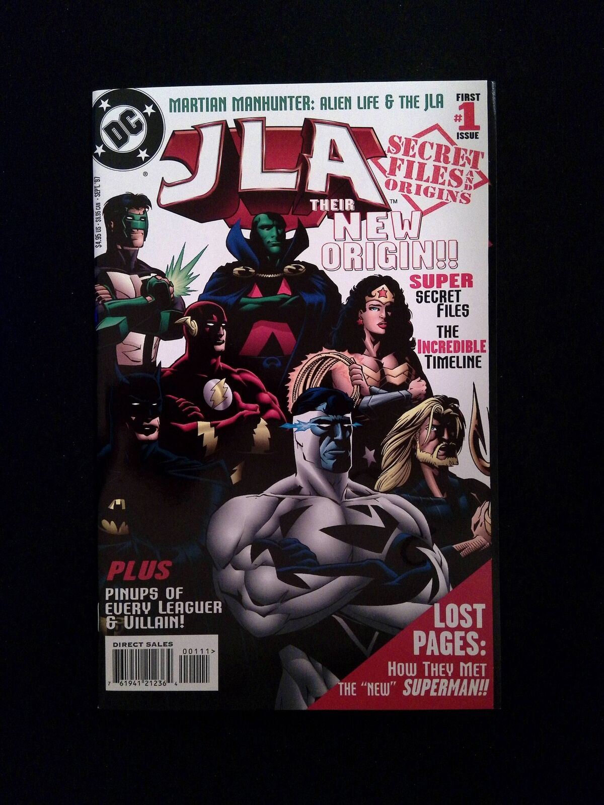JLA Secret Files #1 DC Comics 1997 NM+