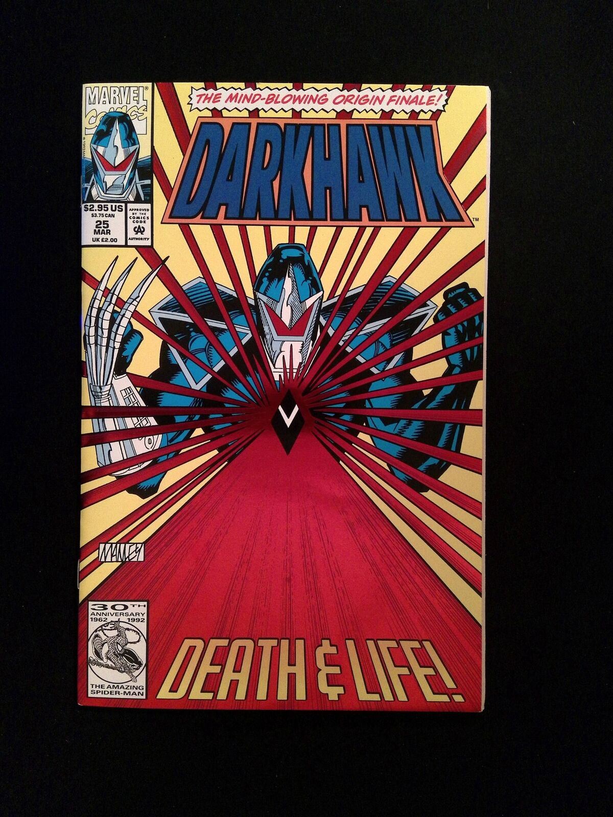 Darkhawk #25 MARVEL Comics 1993 NM