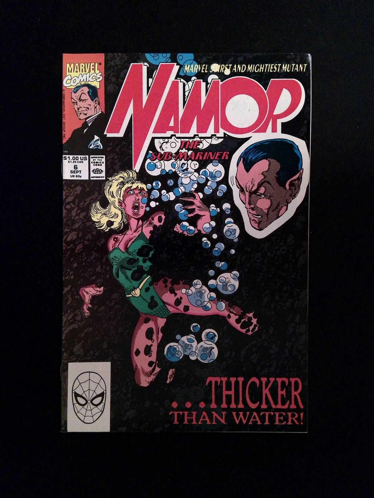 Namor the Sub-Mariner #6 MARVEL Comics 1990 NM-
