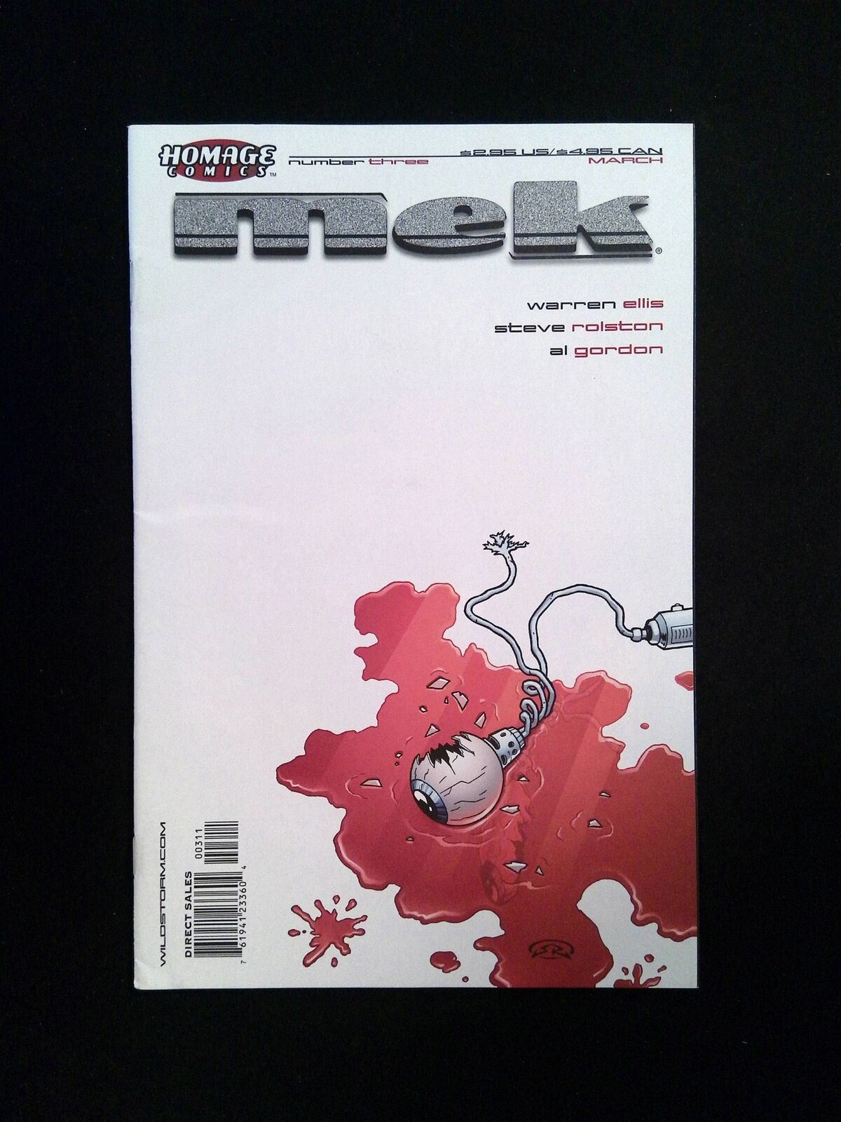 Mek #3 DC/Wildstorm Comics 2003 VF+