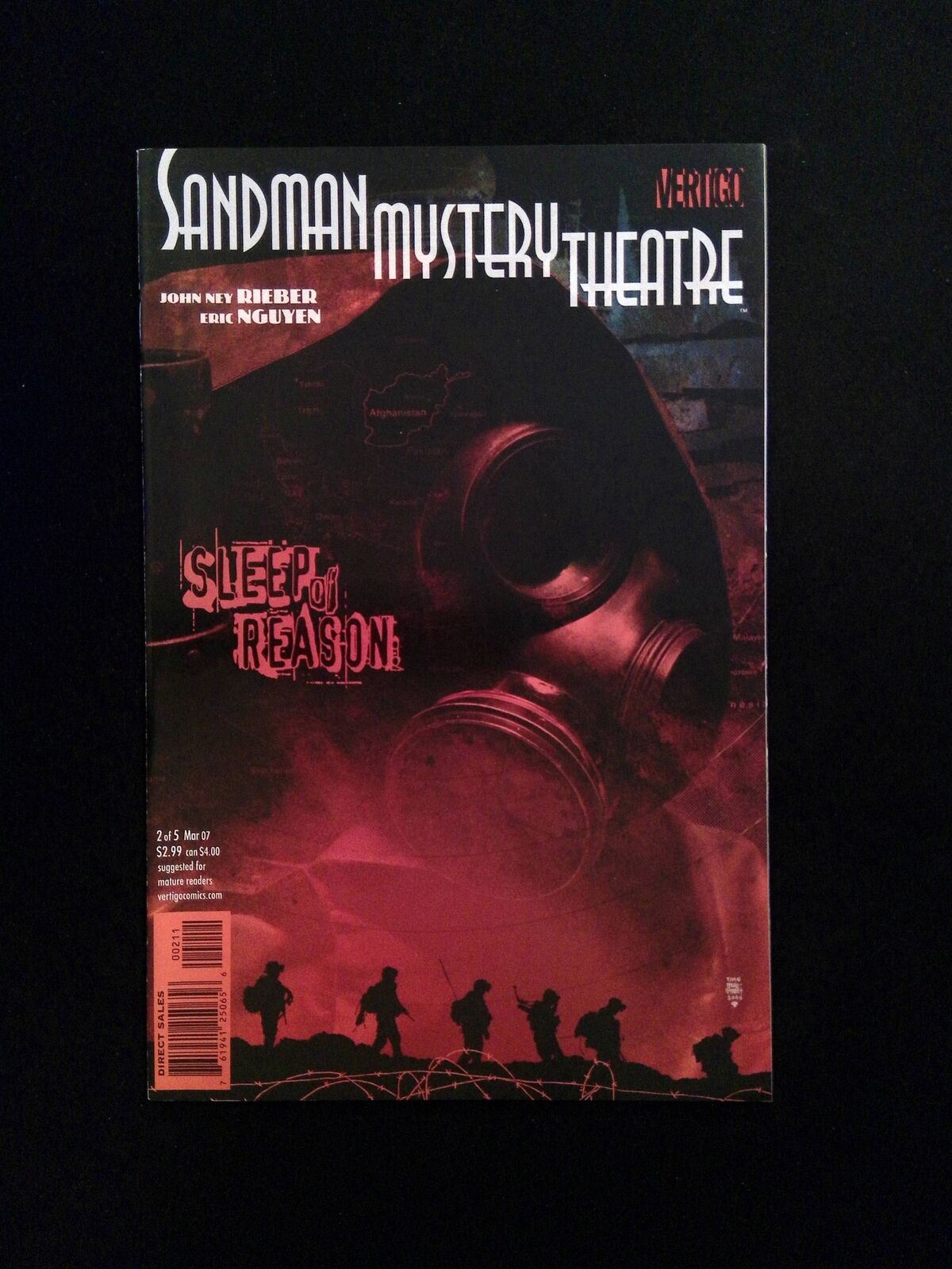Sandman Mystery Theatre Sleep Of Reason #2 DC/Vertigo Comics 2007 NM