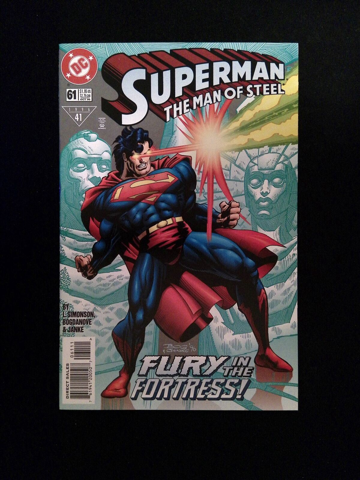 Superman The Man of Steel #61 DC Comics 1996 NM
