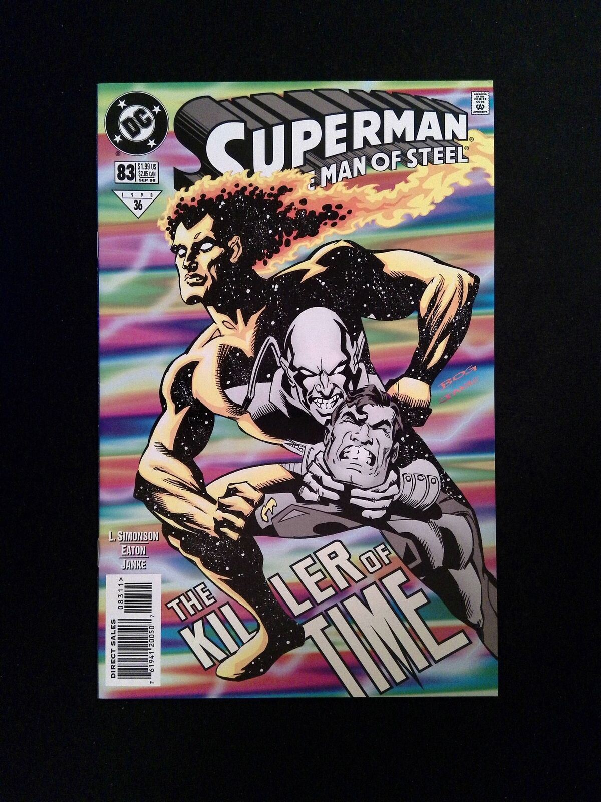 Superman The Man of Steel #83 DC Comics 1998 NM