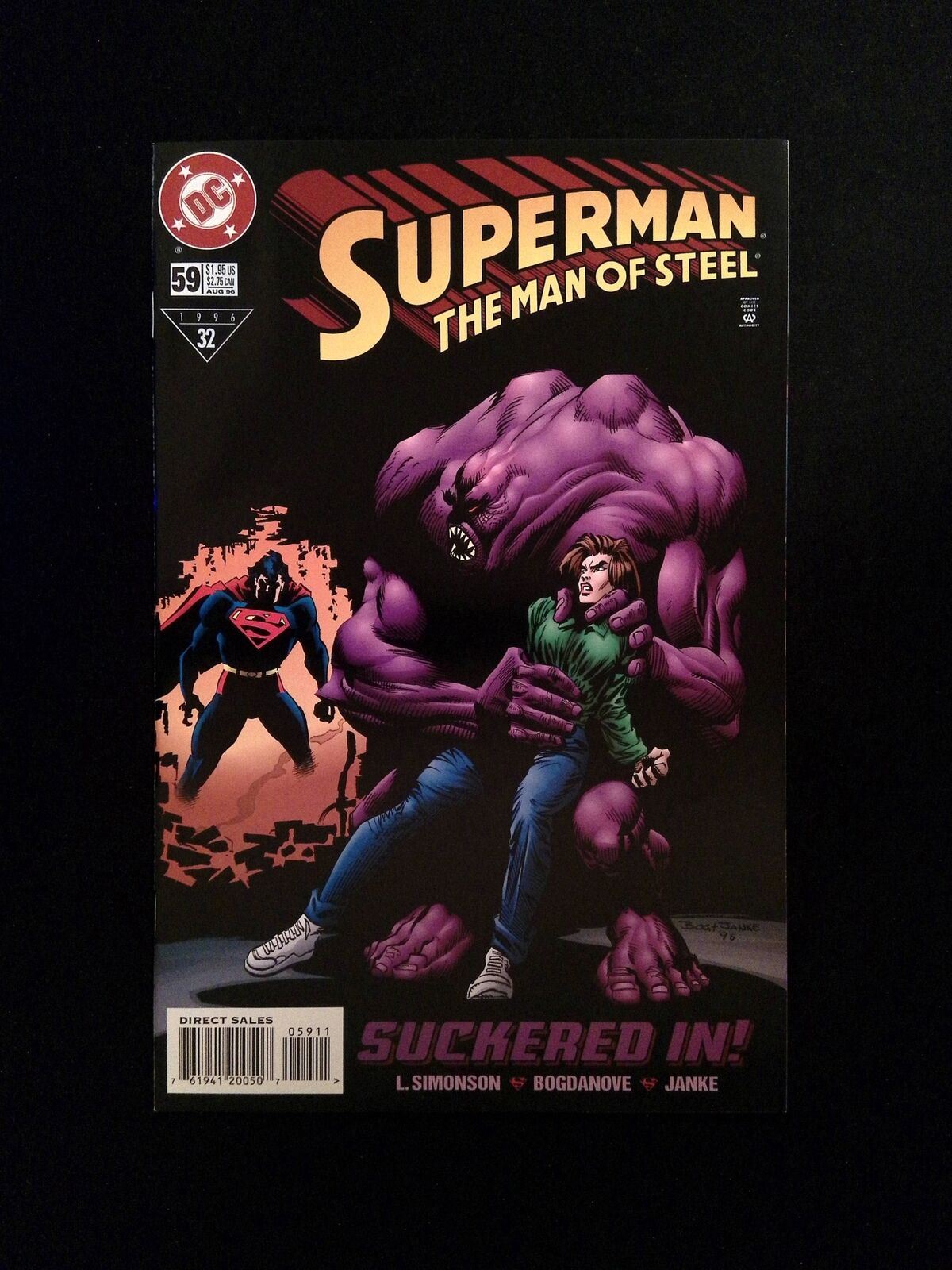 Superman The Man of Steel #59 DC Comics 1996 NM-
