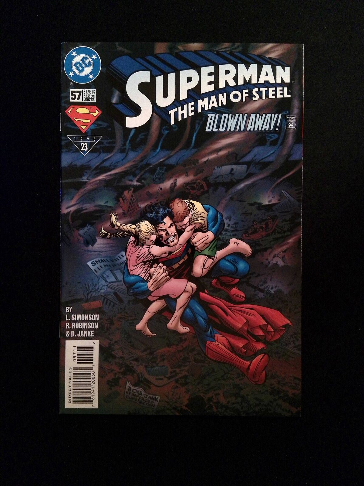 Superman The Man of Steel #57 DC Comics 1996 NM