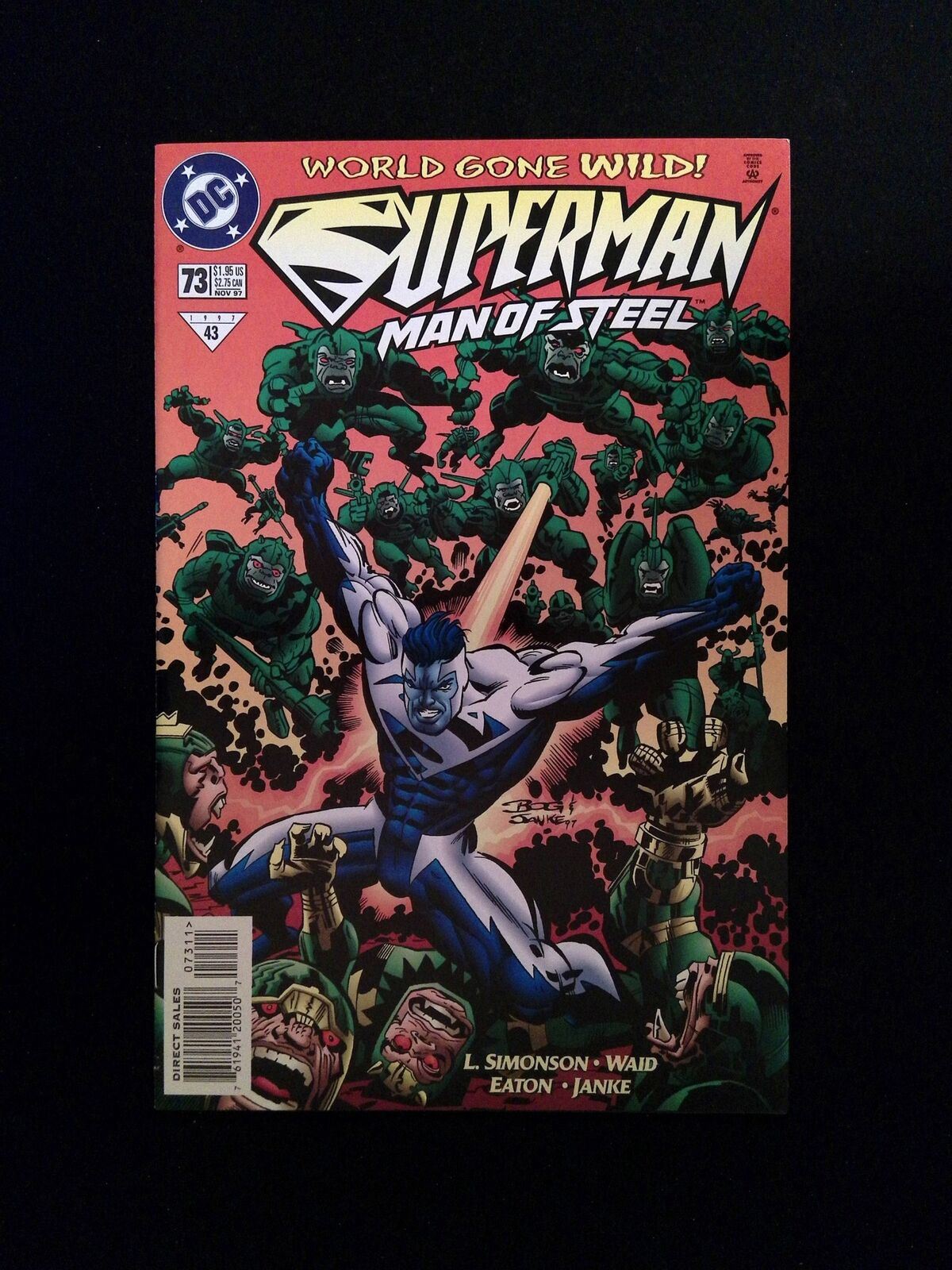 Superman The Man of Steel #73 DC Comics 1997 VF/NM