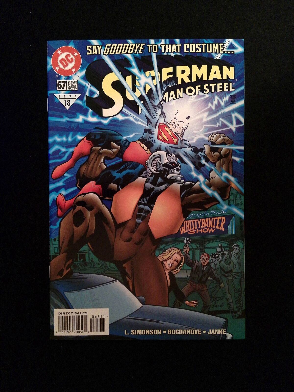 Superman The Man of Steel #67 DC Comics 1997 NM