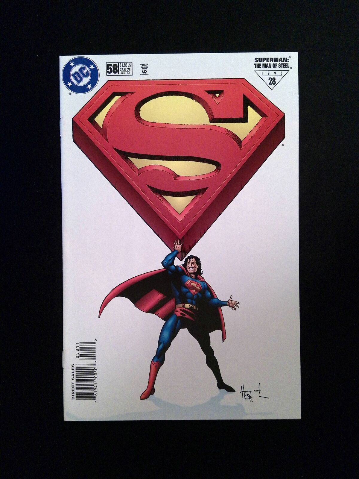 Superman The Man of Steel #58 DC Comics 1996 NM
