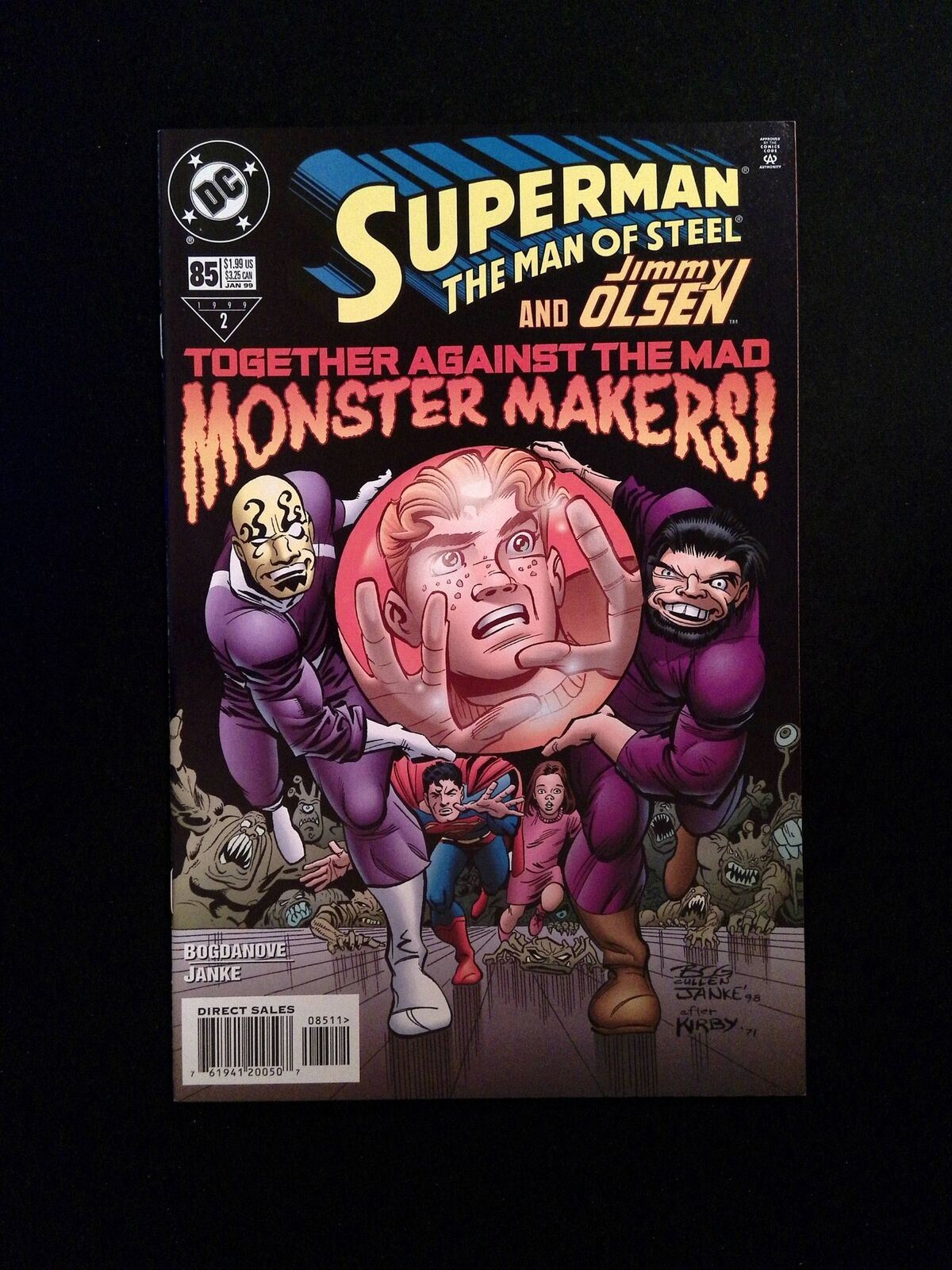 Superman The Man of Steel #85 DC Comics 1999 NM