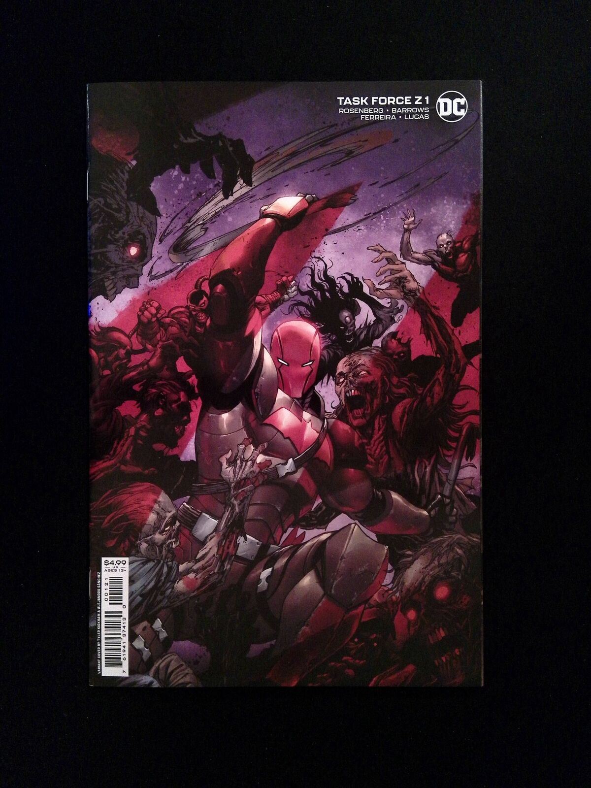 Task Force Z #1B DC Comics 2021 NM Kirkham Variant