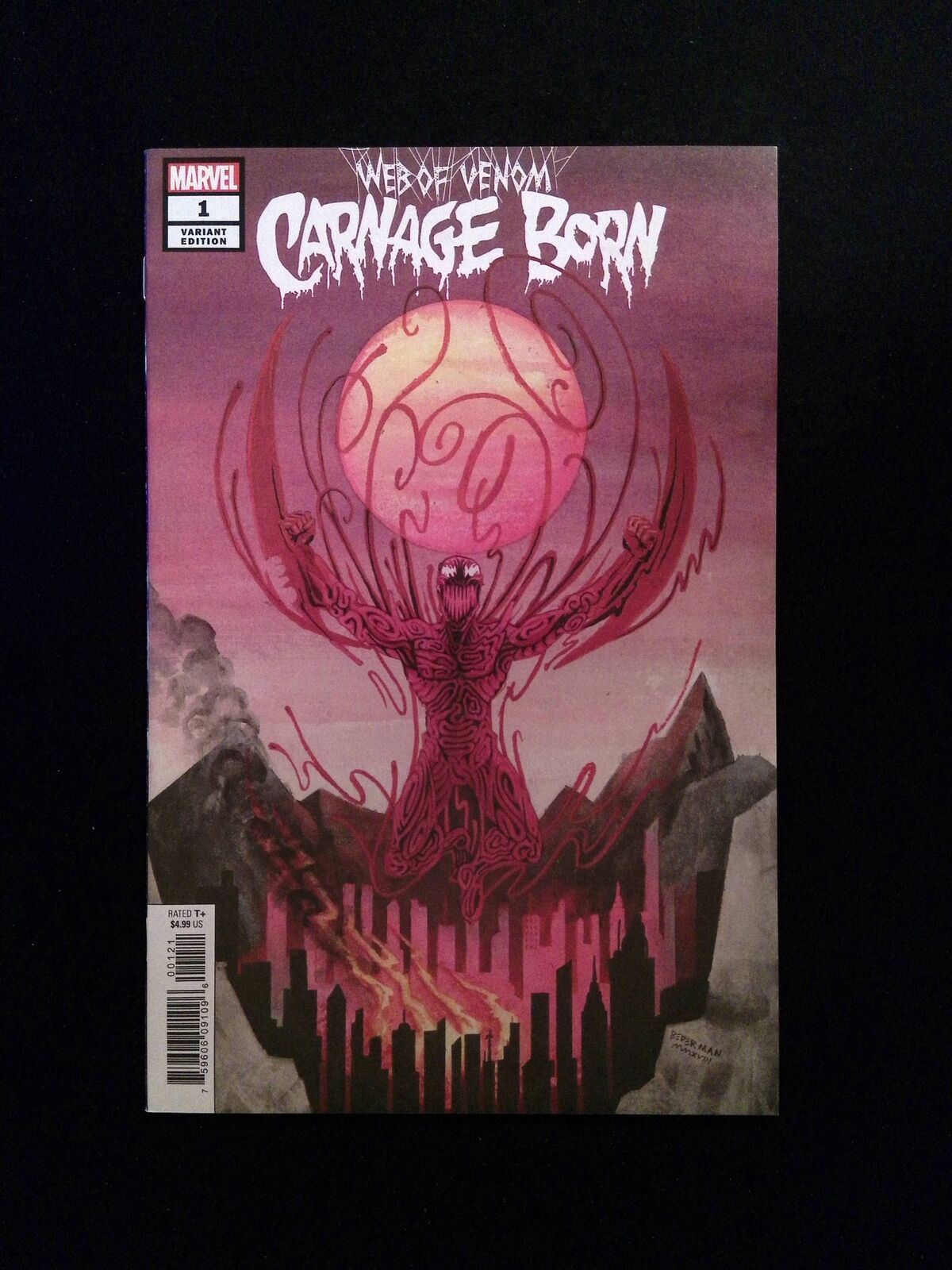 Web of Venom Carnage Born #1B MARVEL Comics 2019 NM- Variant