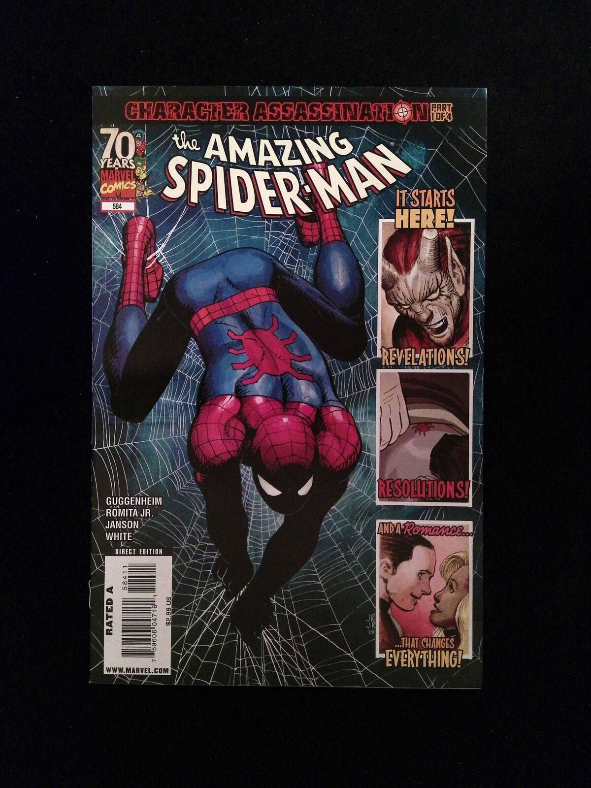 Amazing Spider-Man #584 (2ND SERIES) MARVEL Comics 2009 VF/NM