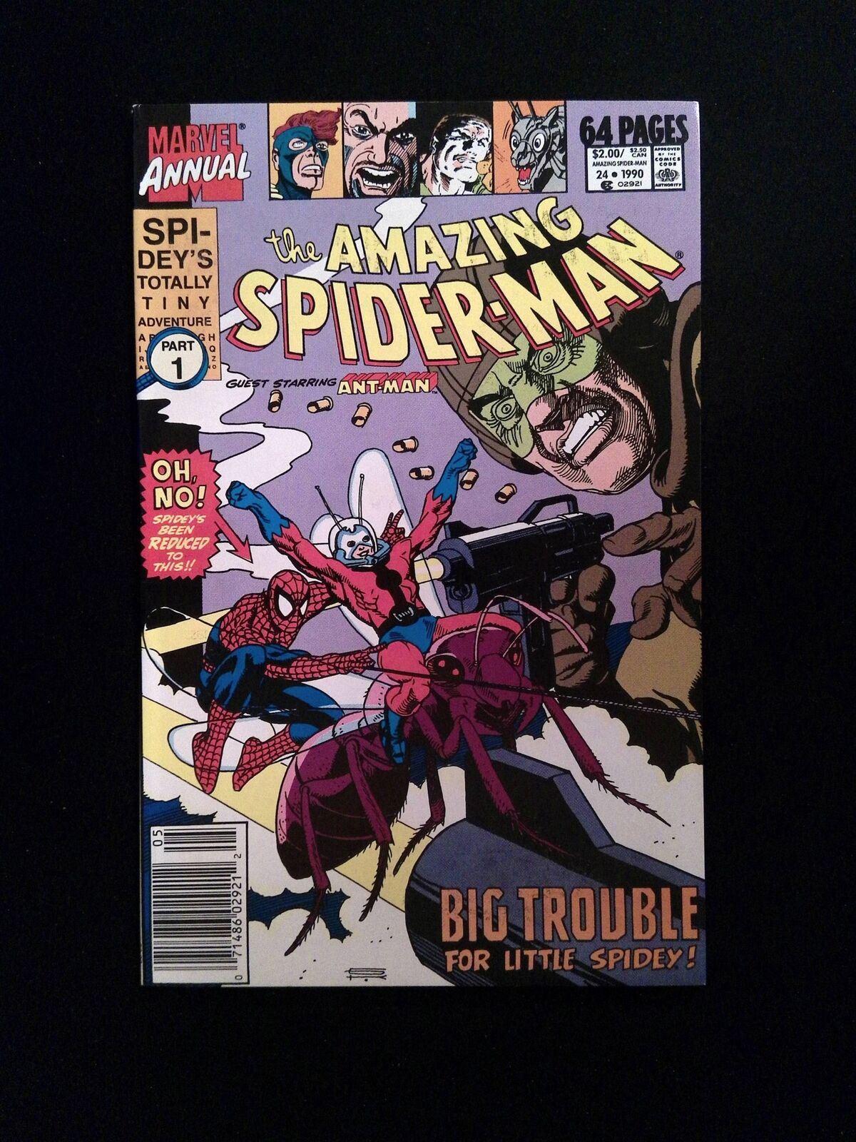 Amazing Spider-Man Annual #24 Marvel Comics 1990 VF/NM Newsstand