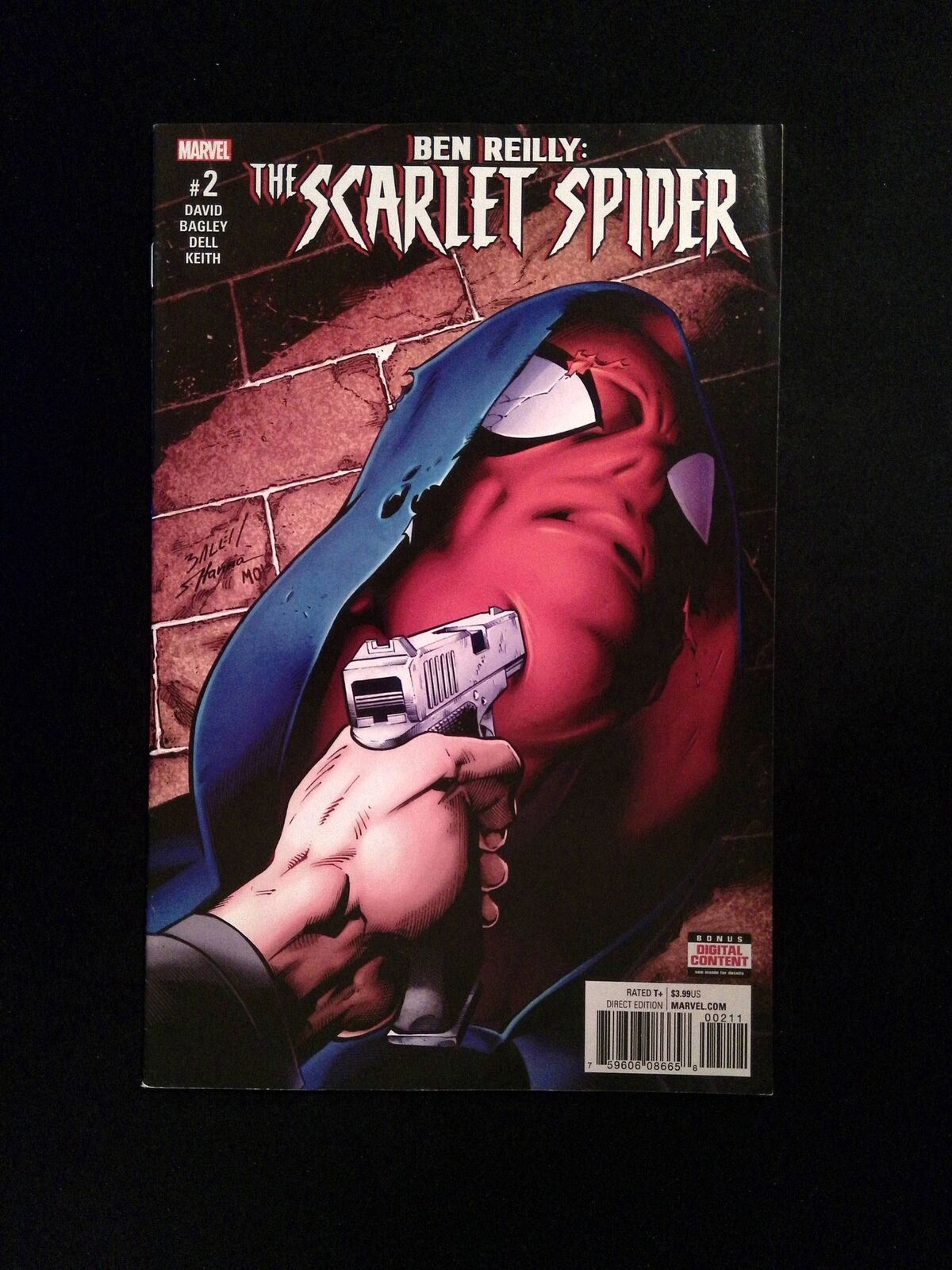 Ben Reilly Scarlet Spider #2 Marvel Comics 2017 VF/NM