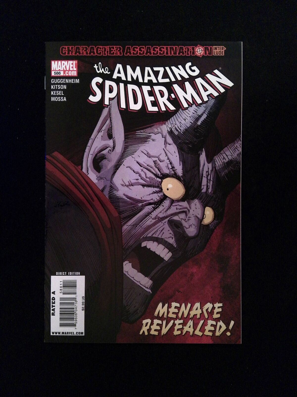 Amazing Spider-Man #586 (2ND SERIES) MARVEL Comics 2009 VF+