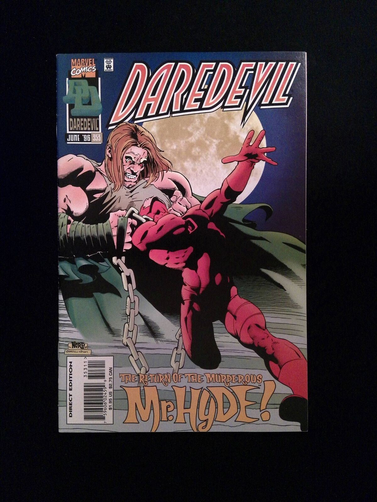 Daredevil #353 Marvel Comics 1996 VF+