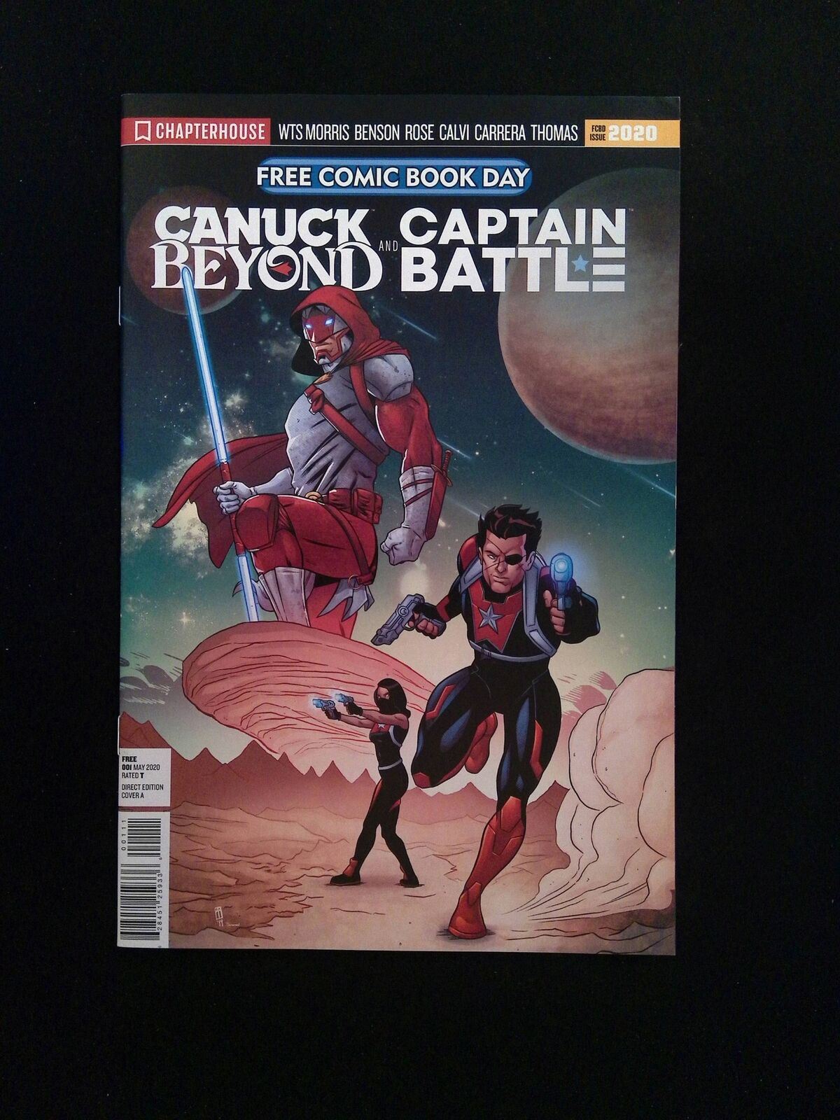 Captain Canuck And Captain Battle FCBD #1 CHAPTERHOUSE Comics 2020 NM
