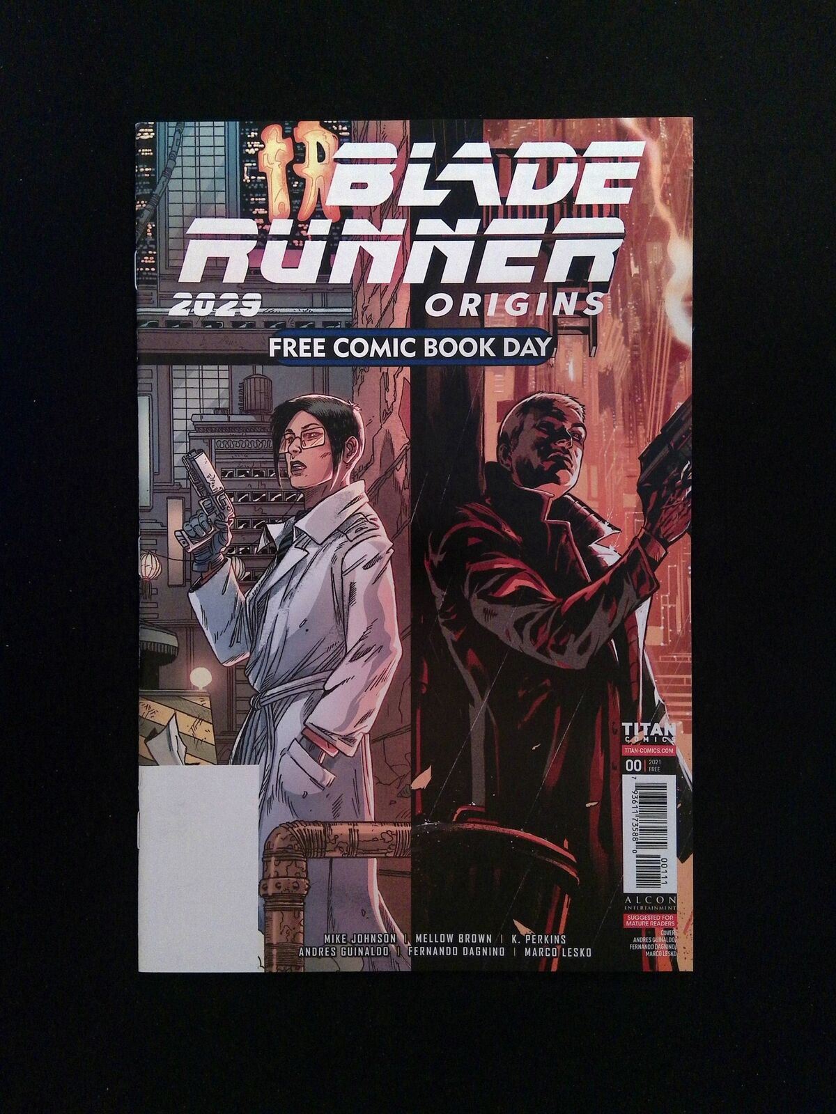 Blade Runner FCBD #0 TITAN Comics 2021 NM-