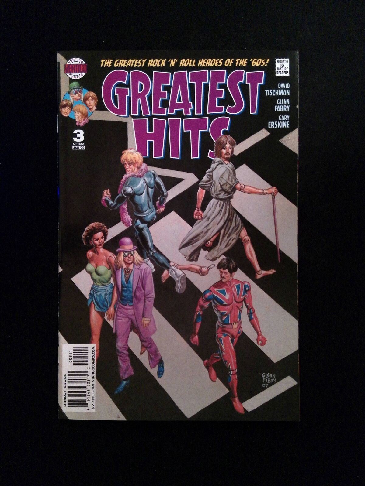 Greatest Hits #3 DC/VERTIGO Comics 2009 VF/NM